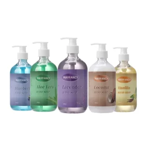 Organic Hand Wash Liquid Soap Natural Hand Sanitizer for Clean Hands Custom Private Label