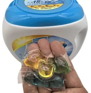 Organic OEM/ODM Laundry Detergent Pods Capsule 5-in-1 Tough Stain Removal Laundry Washing Pods