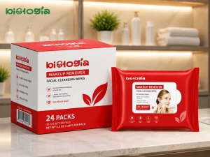 Organic Oil Free Makeup Remover Wet Wipe Custom Logo Cosmetic Cleansing Adults Eco friendly Feminine Wipes