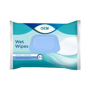 Organic Soft Natural Baby Wet Cleansing Wipes for Baby and Mother Care