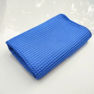 Organic Sublimation Waffle Hand Kitchen Tea Microfiber Golf Dish Car Auto Drying Weave Waffle Towels