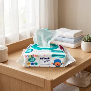 Organic Toallitas Humedas Private Brand Baby Cleansing Wipes