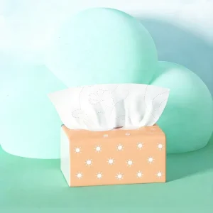 Original Factory Commercial Custom Logo Box Tissue Gentle Absorbent Daily Use 13.5gx4ply 127*180mm