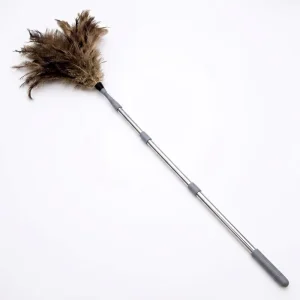 Ostrich Feathers Duster Retractable Feathers Duster for Home Cleaning Ceiling Furniture Fan Feather Duster