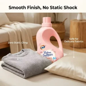 Oud Rose Scented Fabric Conditioner Extra Softening and Color Care Laundry Liquid Softener Bulk Supply
