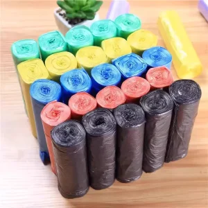 Outdoor Biodegradable Plastic Garbage Bags Customizable Size
