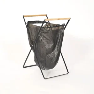 Outdoor Camping Picnic Kitchen Foldable Plastic Trash Bag Holder Storage Rack