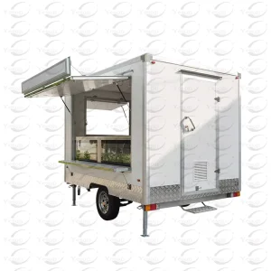 Outdoor Custom Fully Equipped Ice Cream Food Cart