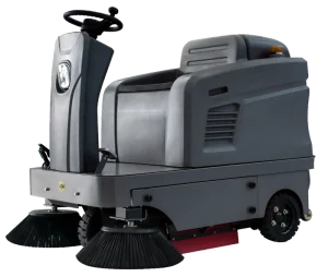Outdoor Electric Floor Sweeper Cleaning Machine for Parking Lot with Strong Suction