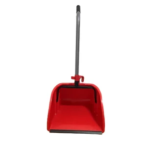 Outdoor Iron Broom and PP Dustpan Set