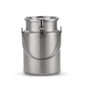 Outdoor Portable 3 5 10 Litre 201 304 Stainless Steel Water Milk Tea Barrel Bucket Milk Can Tote Jug with Seal Lid