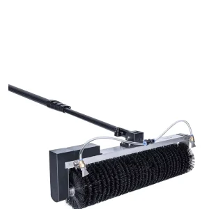 Outdoor Solar Panel Cleaning Brush with Aluminum Alloy and Nylon Roller, Handheld, Model 600