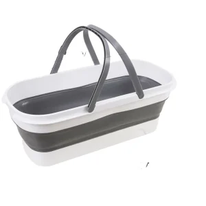 Outdoor Travel Folding Basin Portable Rectangular Square Plastic Mop Bucket Waterproof Thickened Durable Car Wash Bucket