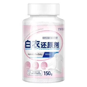 Oxygen Bleach Powder Stain Remover and Whitener for Clothes, Color-Safe Laundry Booster