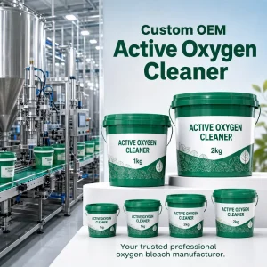 Oxygen Cleaner 1kg Eco Friendly Stain Remover Whitening Powder COA Certified Floral Fragrance Family Use