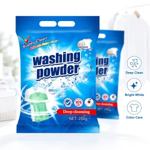 Oxygen Powder OEM ODM 250g Eco-Friendly Natural Multi-Enzyme Stain Remover for Blood, Grease, and Milk on Colorfast Apparel