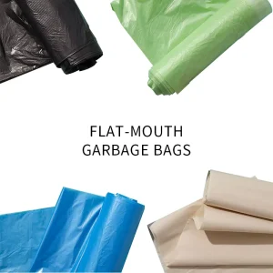 PE Mesh Trash Bags 20-30 Gal Gravure Printed with Custom Fragrance Infusion Available