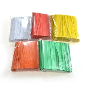 PE Plastic Wire Twist Tie for Household Use Trash Bag and Food Bag Closer