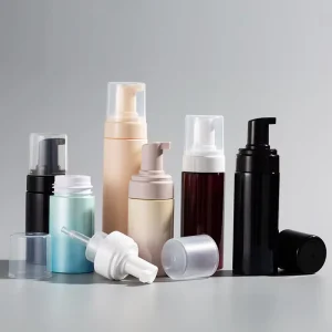 PET Foam Pump Bottle for Lotion Shampoo Face Mask Hand Sanitizer False Eyelashes Customizable Screen Printed