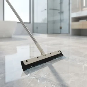 PP EVA Squeegee Broom 180 Rotatable Stainless Steel Pole Magic Floor Scraper Water Wiper Sweeper for Home Cleaning Tools