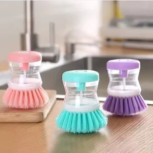 PP Kitchen Cleaning Brush Set with Comfortable Handle