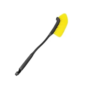 PP Long Soft Bristle Car Wheel Cleaning Brush for Rim Tire and Engine Bay Detailing