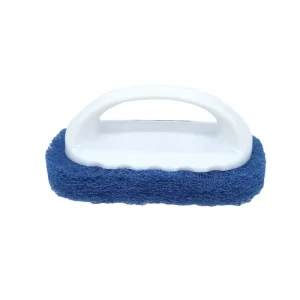 PP PA Bathroom Soft Brush Cleaning Sponges Scouring Pads Kitchen Sponge Scrubber with Handle