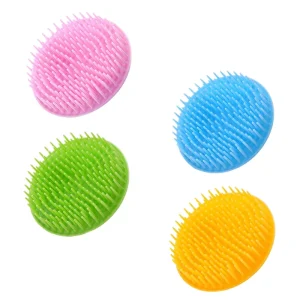 PP Scalp Brush and Shower Scrubber with Soft Gentle Bristles for Exfoliation and Hair Care