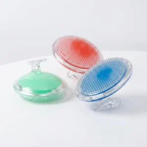 PS PVC PP Scalp Massager Brush for Wet and Dry Hair