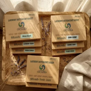 PVA-Free Laundry Detergent Strips Sheets