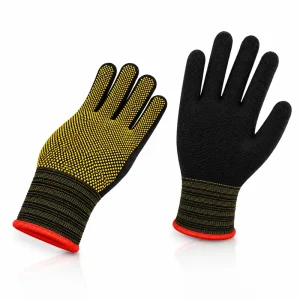 PVC Dotted Work Gloves for Safety, DIY, and Household Tasks
