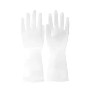 PVC Household Dishwashing and Cleaning Gloves, Waterproof, Non-Slip, Durable