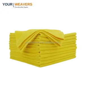 Pearl-Weave Microfiber Towel, Multicolor, 40x40cm, 420GSM, for Car Cleaning
