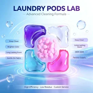 Perfumed Laundry Detergent Pods for Home Use