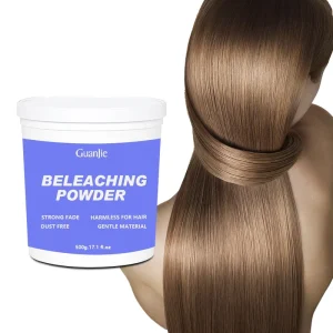 Permanent Hair Bleach Cream 1-9 Level Low-Ammonia Formula for Hair Color Dye