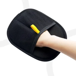 Pet Electrostatic Hair Removal Glove with Two Way Brush and Sticky Hair Remover for Cats