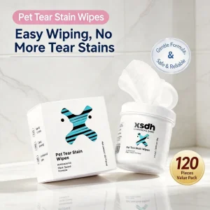 Pet Eye Tear Stain Cleaning Wipes
