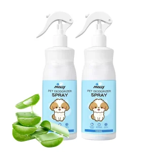 Pet Odor and Stain Remover Spray for Dog and Cat Urine on Carpet