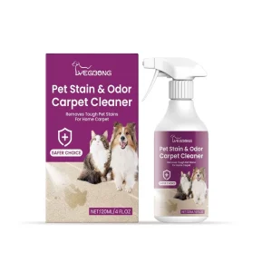 Pet Stain Carpet Cleaner for Cats and Dogs with Baking Soda Unscented Odor & Stubborn Stain Remover