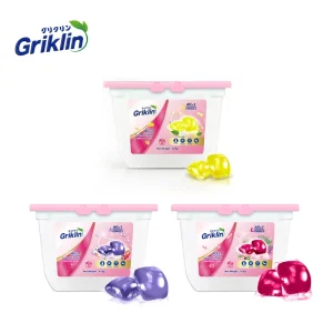 Pinkish Eco-Friendly Ultra-Concentrated Laundry Detergent Capsules, 8 Grams, 50 Count