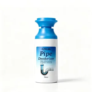 Pipe Deodorizer Liquid Drain Pipe Odor Eliminator Toilet and Kitchen Drain Cleaner
