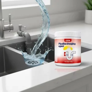 Pipe Dredging Agent 15-30% Active Ingredient Powder for Bathroom Kitchen Sink and Drain Cleaning