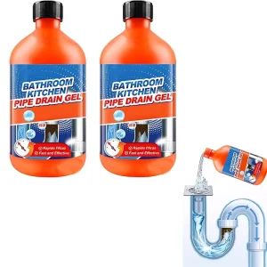 Pipe Dredging Agent Bathroom Kitchen Sink and Drain Pipe Cleaner Liquid