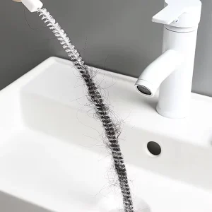 Pipe Dredging Bathroom Hair Sewer Sink Cleaning Brush Flexible Drain Cleaner Tool