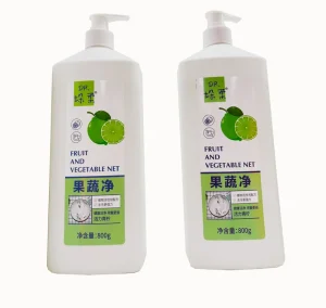 Plant Active Formula Healthy Cleansing Liquid Powder Stronger Stain Removal for Fruit & Vegetable Tableware