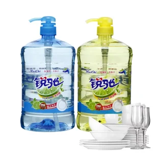 Plant Based Dishwashing Liquid Dish Detergent Strong Degreasing Washing up Liquid Lemon Scent