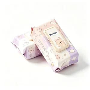 Plant Based Fragrance Free Custom Logo Alcohol Free Pure Water Non Woven Cleansing Baby Wipes