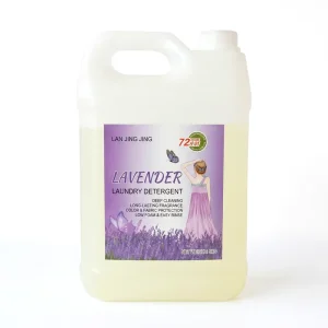 Plant-Based Lavender Laundry Detergent OEM Manufacturer Fluorescent-Free Dye-Free Biodegradable Formula