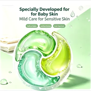 Plant Enzyme Gentle Baby Washing Pods No Residue Baby Detergent Beads