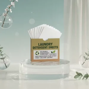 Plant Extract Vegan Lavender Scented Laundry Detergent Solid Eco-Friendly Disposable Biodegradable Plastic-Free Super Concentrated